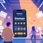 Users actively participating in Daman refer and earn through engaging gameplay and sharing referral links.