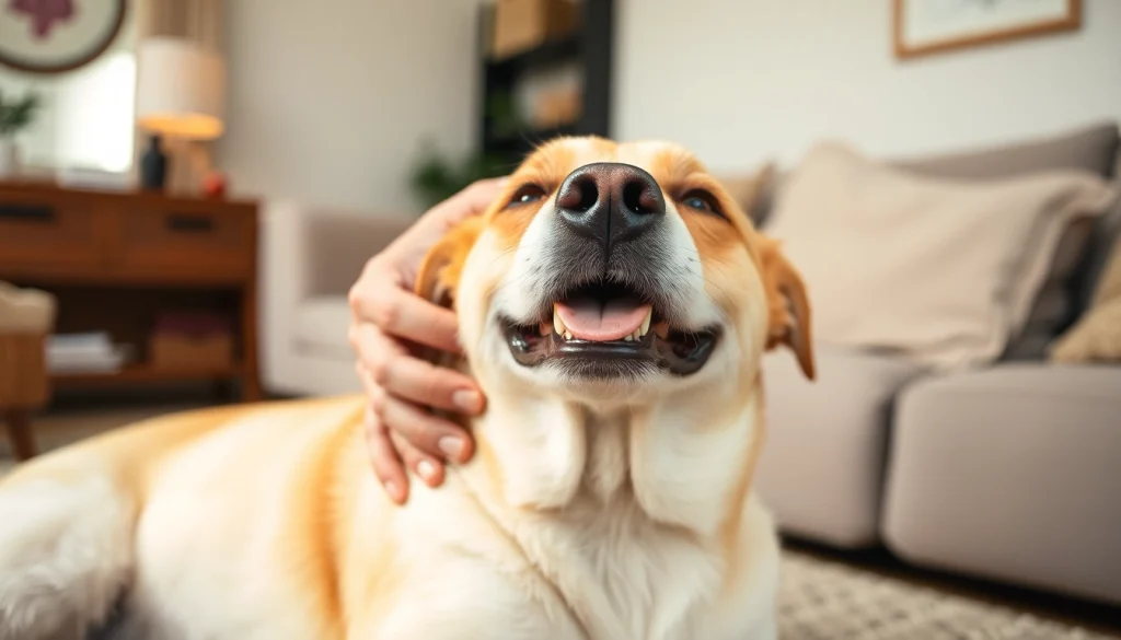 Enjoy pampering your pet with a relaxing massage in a cozy home setting.