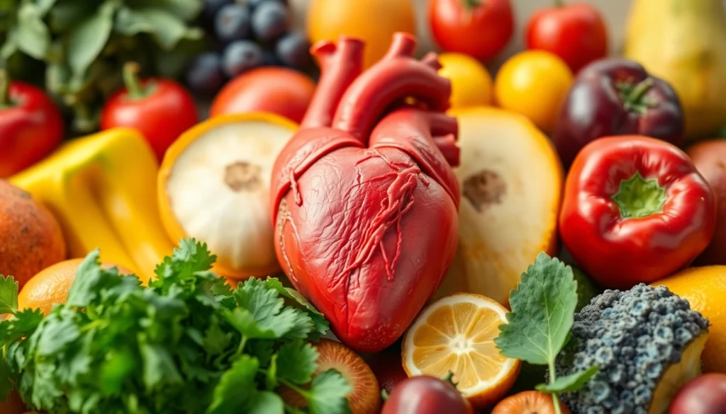 Enhance your heart protection with fresh fruits and vegetables promoting a healthy lifestyle.