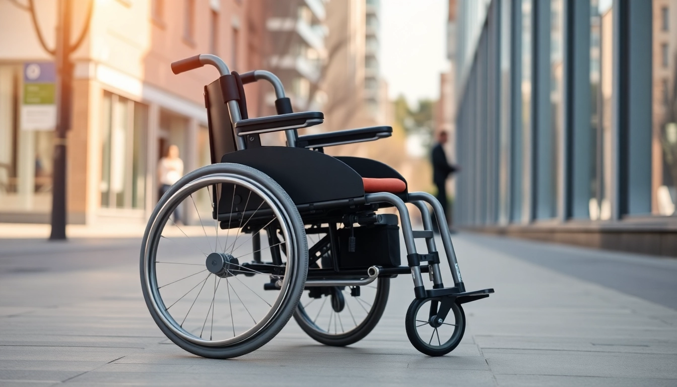 Using an NDIS fund wheelchair for mobility and independence with adjustable features for comfort.