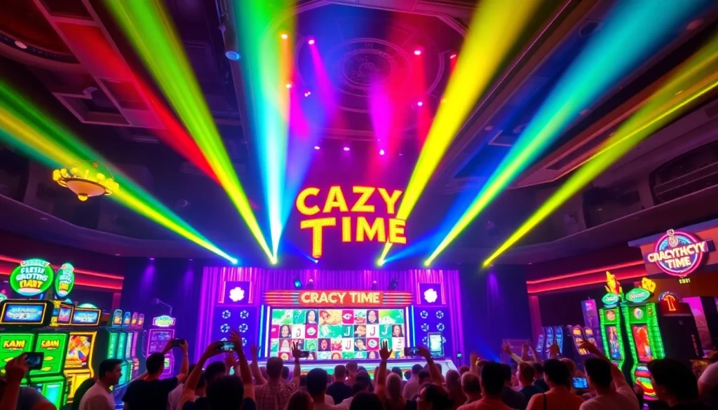 Experience the excitement of Crazy Time risultati with a live game show atmosphere and engaging gameplay.