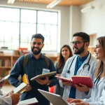 Erforschen Sie das Alternative Medizinstudium mit engagierten Studierenden in einem modernen Lernumfeld.