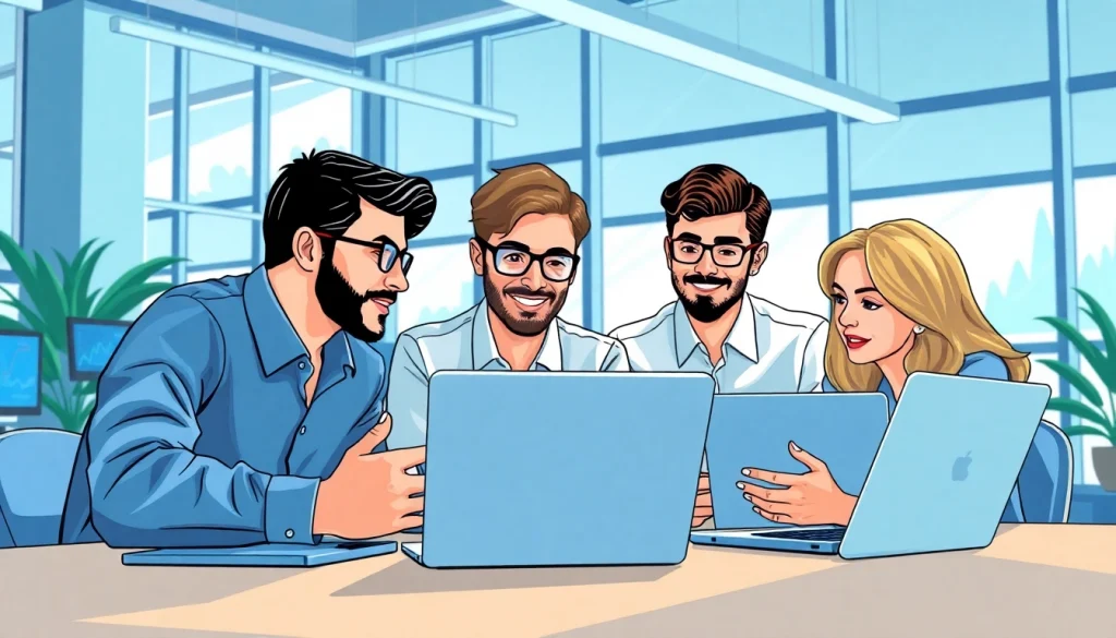 Dịch vụ seo với đội ngũ chuyên nghiệp làm việc trong môi trường hiện đại