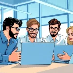 Dịch vụ seo với đội ngũ chuyên nghiệp làm việc trong môi trường hiện đại