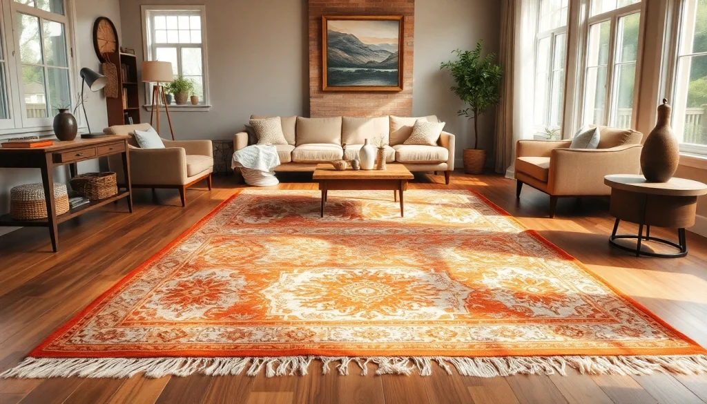 Transform your space with Boujaad vintage rugs, showcasing unique patterns and warm, earthy tones.