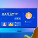 Explore the features of 美洽客服系统 through an engaging customer service interface design showcasing user-friendly elements.