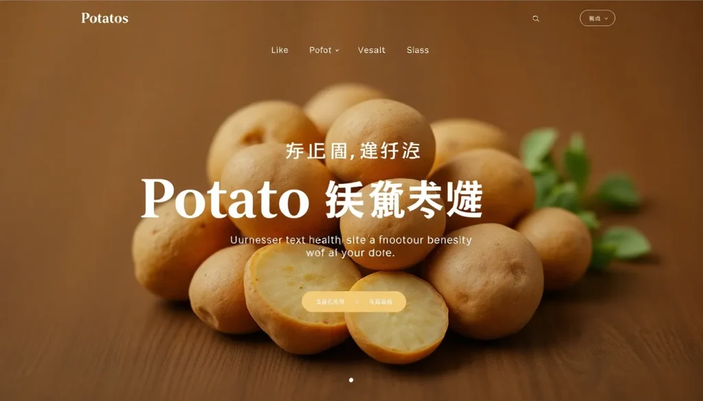 探索 Potato 官网：新鲜土豆的未来