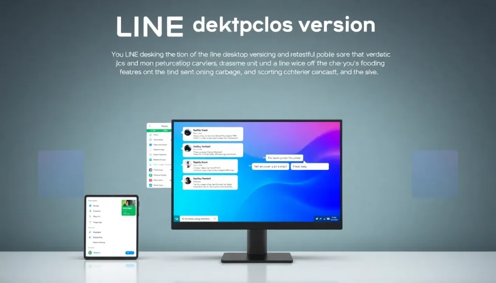 探索LINE電腦版：便利與功能的完美結合