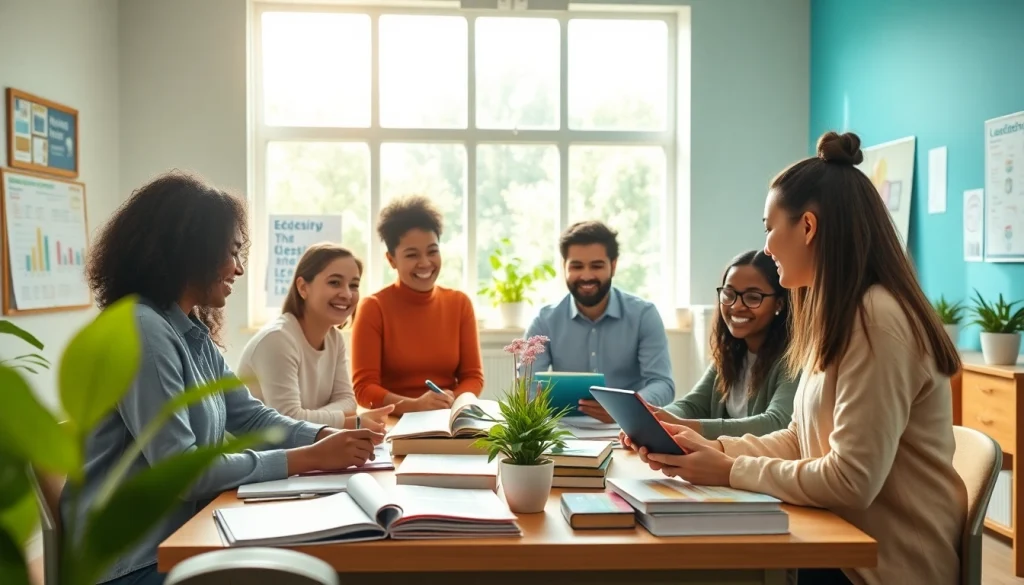 Level 5 diploma in leadership and management for residential childcare answers in a collaborative training setting with diverse educators.
