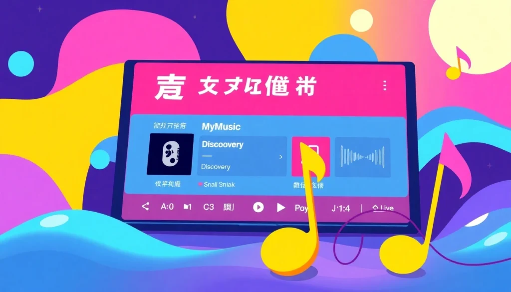 Experience 汽水音乐网页版 through a dynamic digital music interface showcasing vibrant colors and music elements.