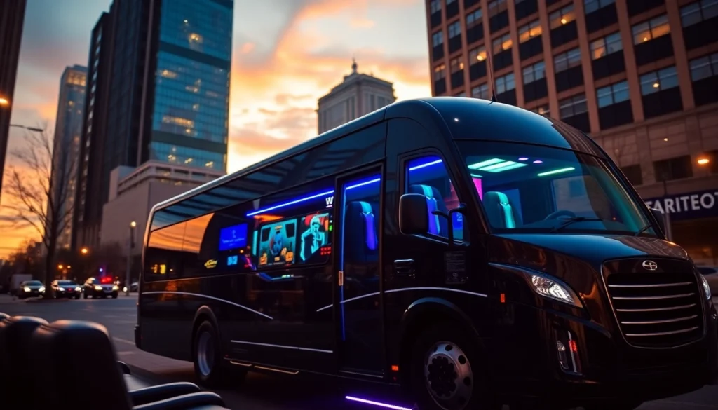Experience a luxurious Atlanta party bus featuring stylish interiors and premium amenities for unforgettable celebrations.