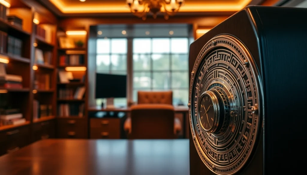 Protect your valuable watches in a sophisticated watch safe designed for elegance and security.