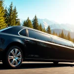 Experience the luxury of Vancouver to Seattle Limo Service in a stunning background of the Pacific Northwest.