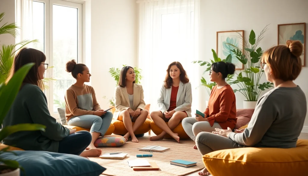 Helping individuals heal trauma in a therapeutic space filled with natural light and calming colors.