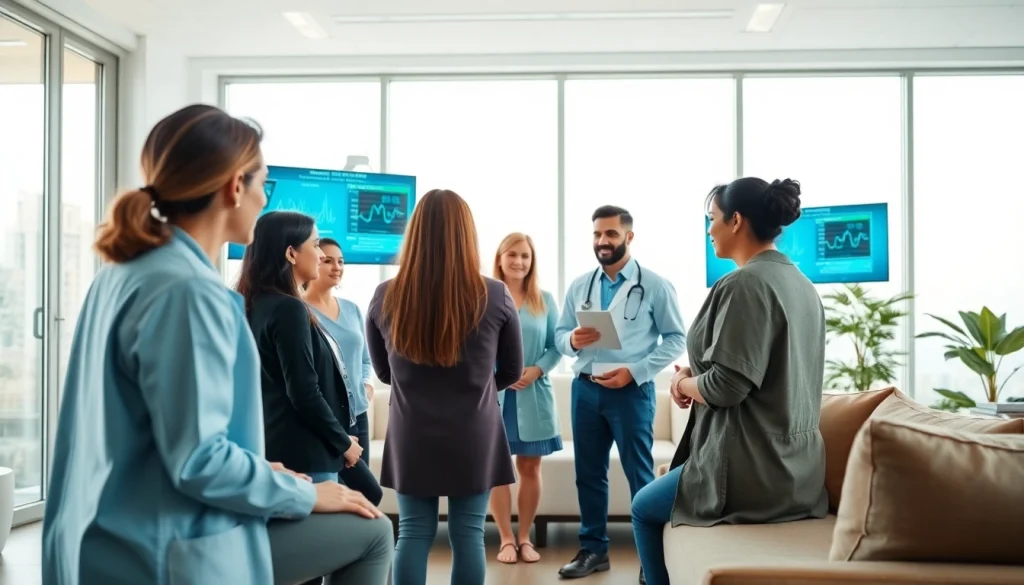 Consultation focused on medical wellness and weight loss with healthcare team and clients.
