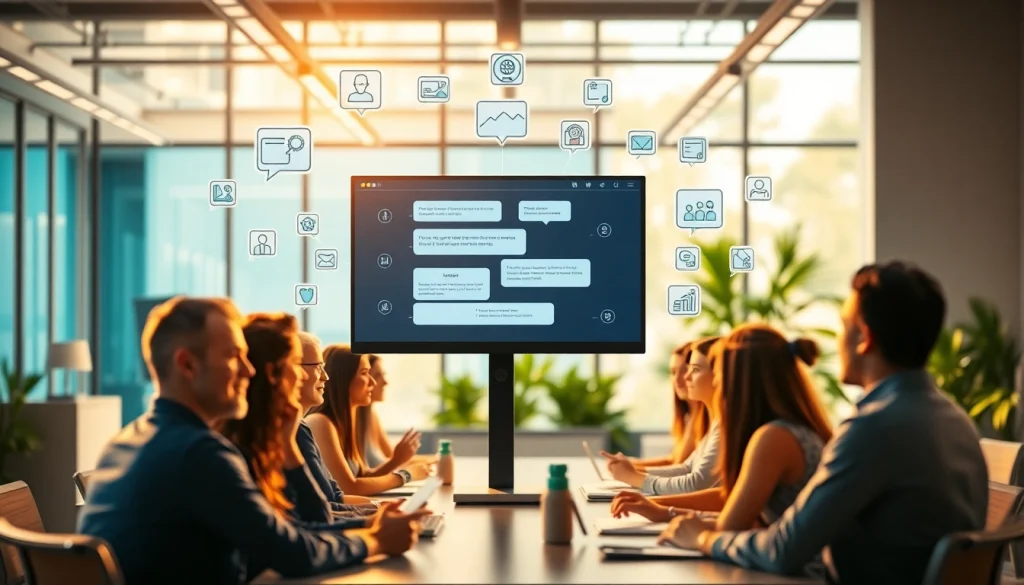 Engaging AI bot for websites in a collaborative digital workspace, enhancing user communication.