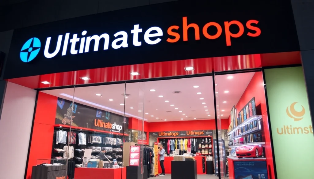 Explore Ultimateshops' vibrant storefront, showcasing unique products and inviting design.