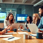 Boosting your growth with FBA wholesale strategies in a professional office environment.